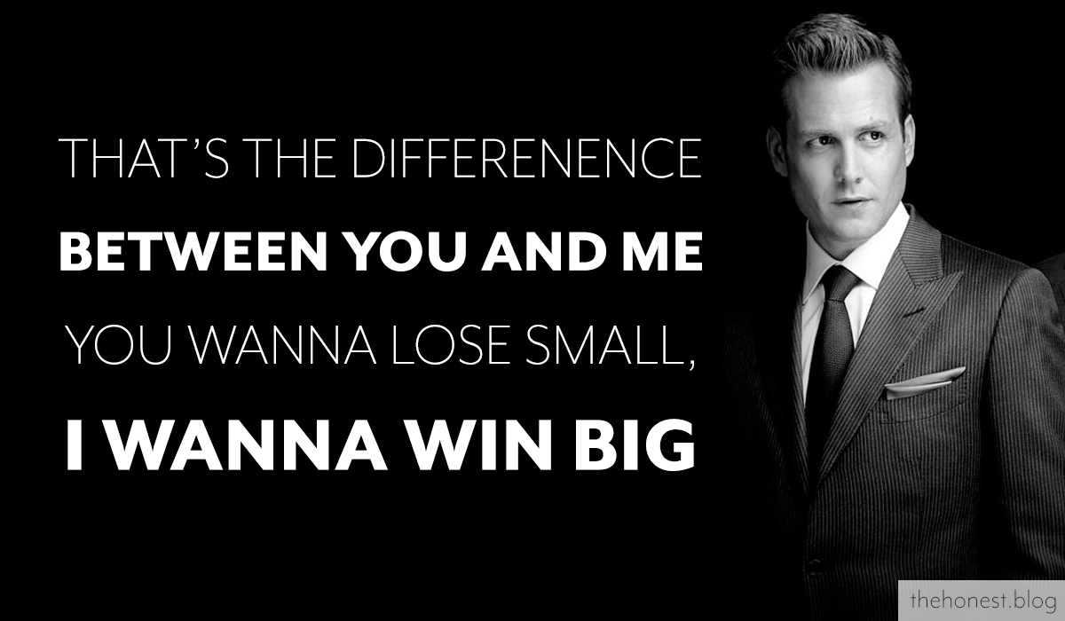 The Honest Blog | 10 Quotes by Harvey Specter to lift your spirits ...