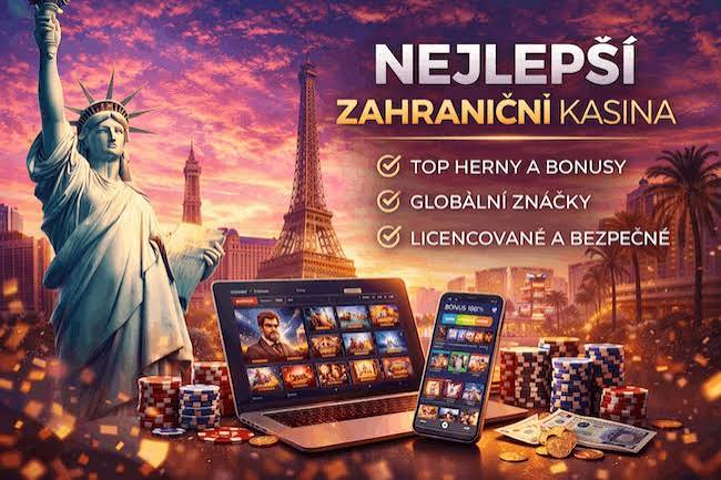 Zahraniční casina pro české hráče – Vše co potřebujete vědět